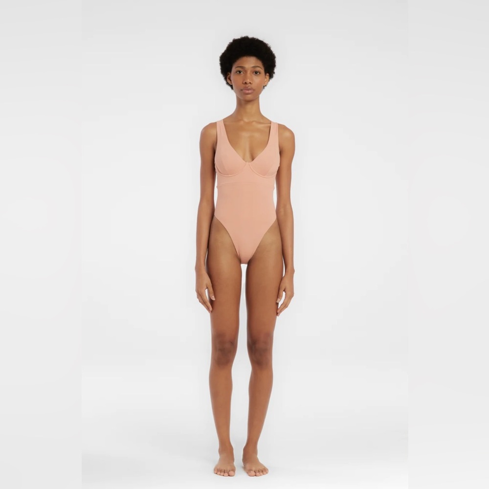 RIOT SWIM Liv One Piece Medium - Rosewater